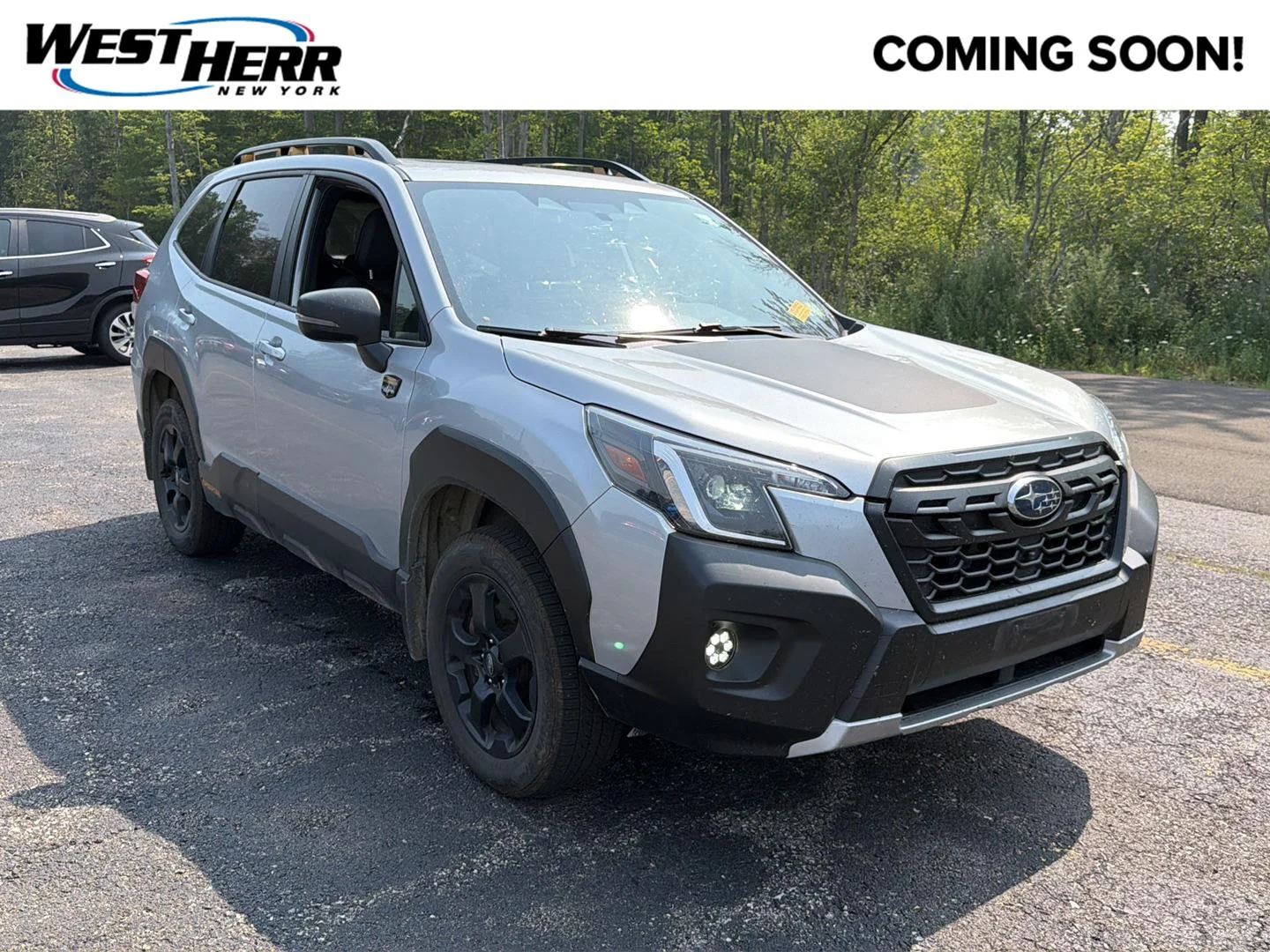 Used 2024 Ice Silver Metallic Subaru Wilderness image 1