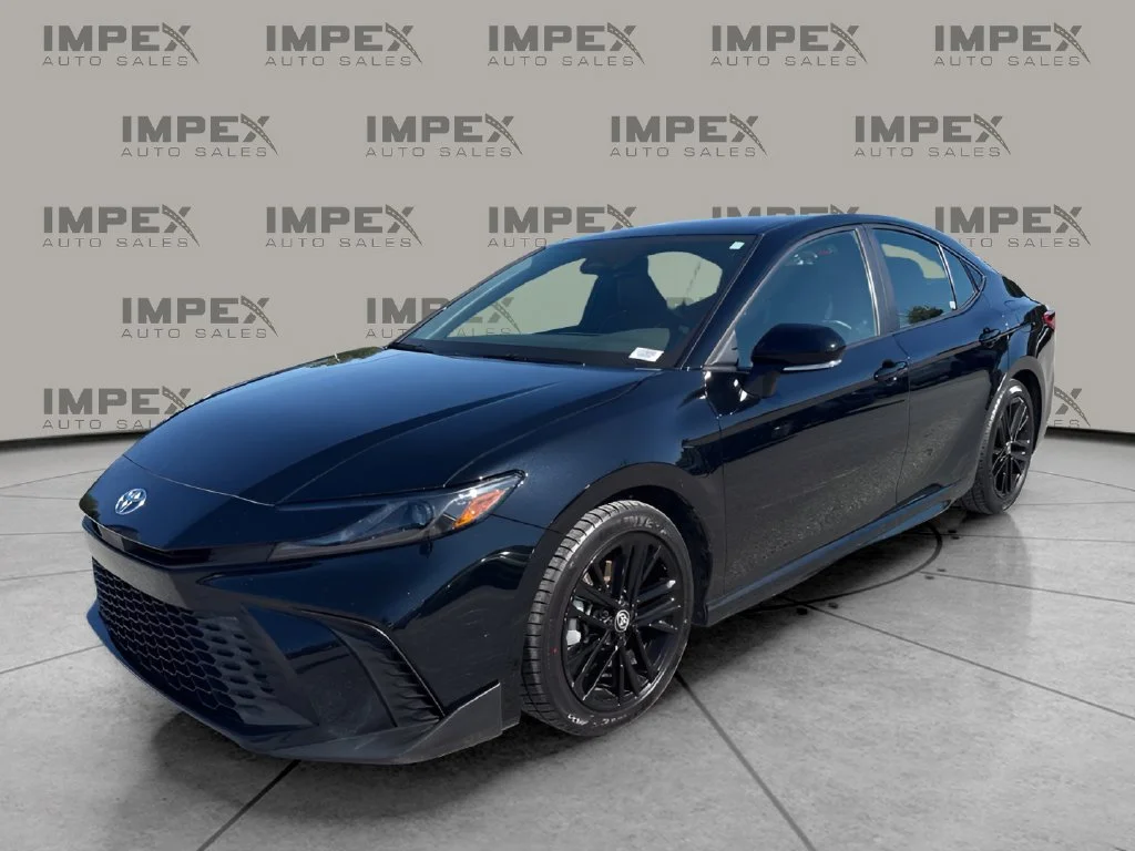 Used 2025 Black Toyota SE image 1