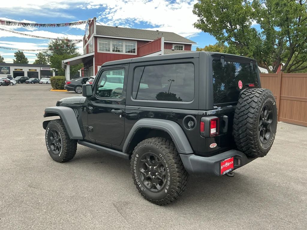 Used 2023 Black Clearcoat Jeep Willys image 7