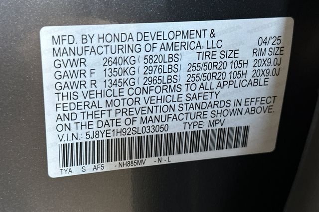 New 2025 Liquid Carbon Metallic Acura A-Spec Advance Package image 24