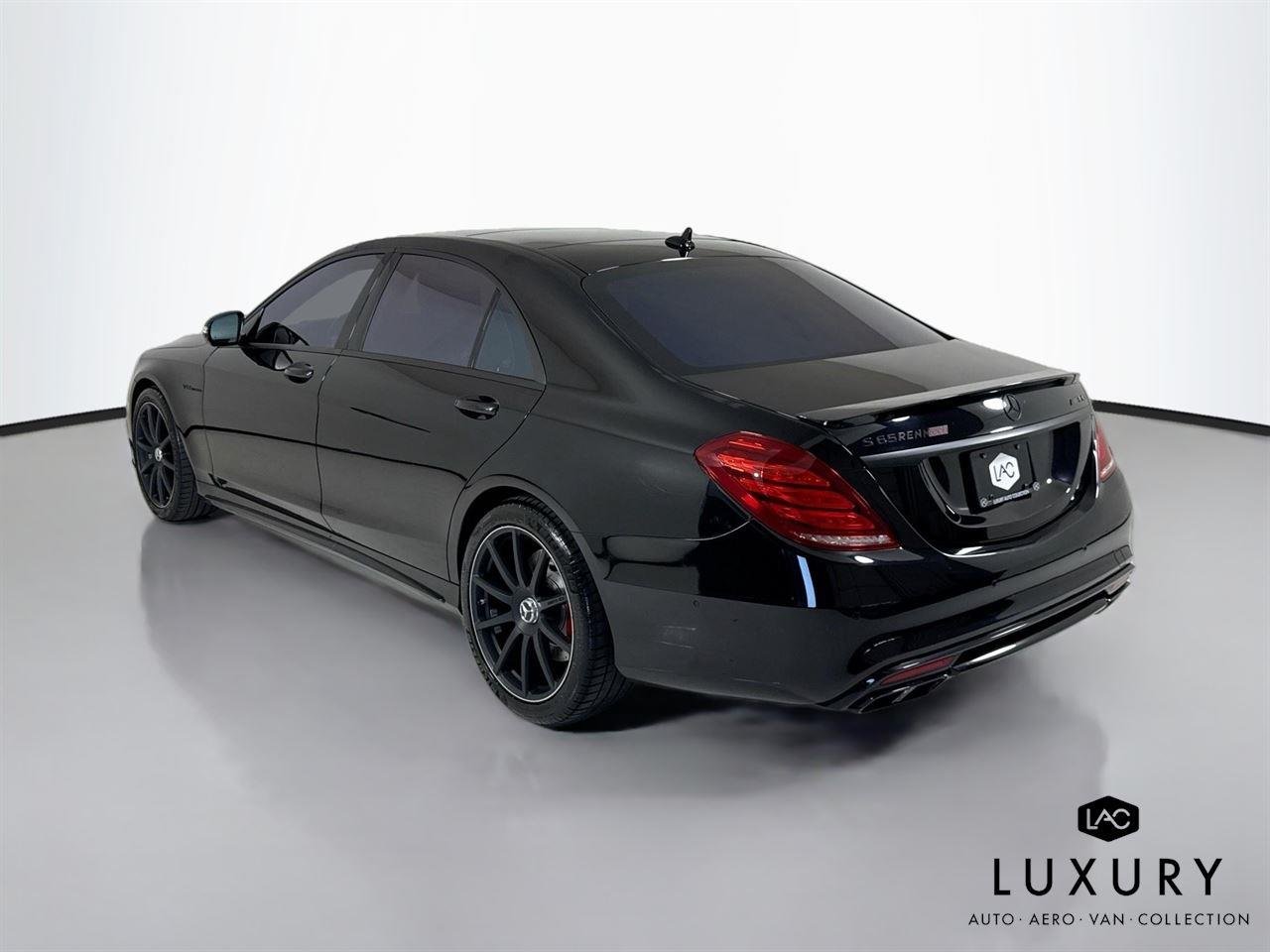 Used 2015 Obsidian Black Metallic Mercedes-Benz S 65 AMG® | Rear TVs | RennTech Upgrades image 8