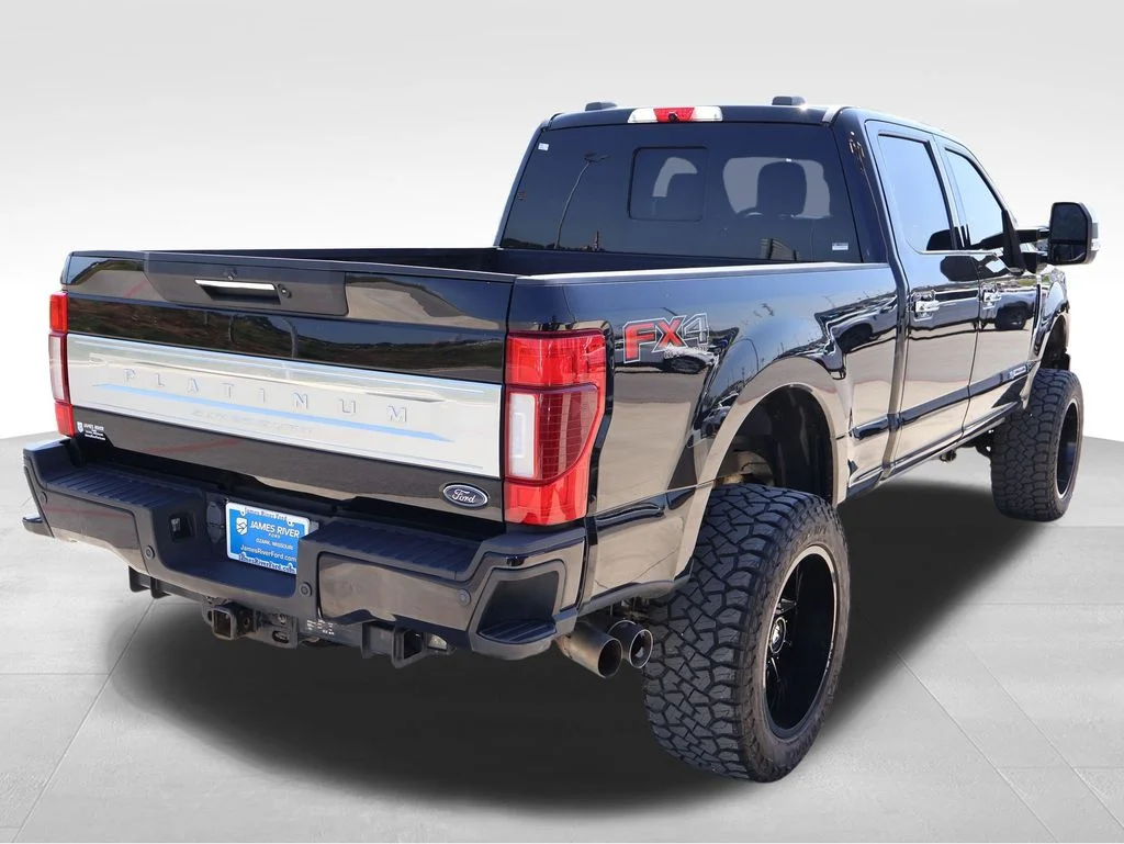 Used 2021 Black Metallic Ford Platinum image 6