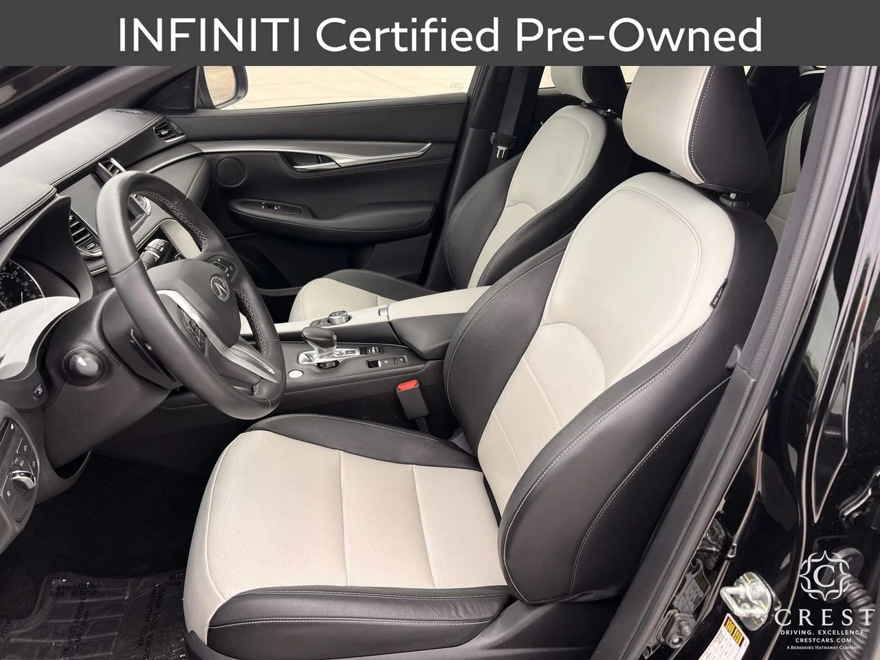 Certified Used 2023 Black Obsidian INFINITI LUXE image 24