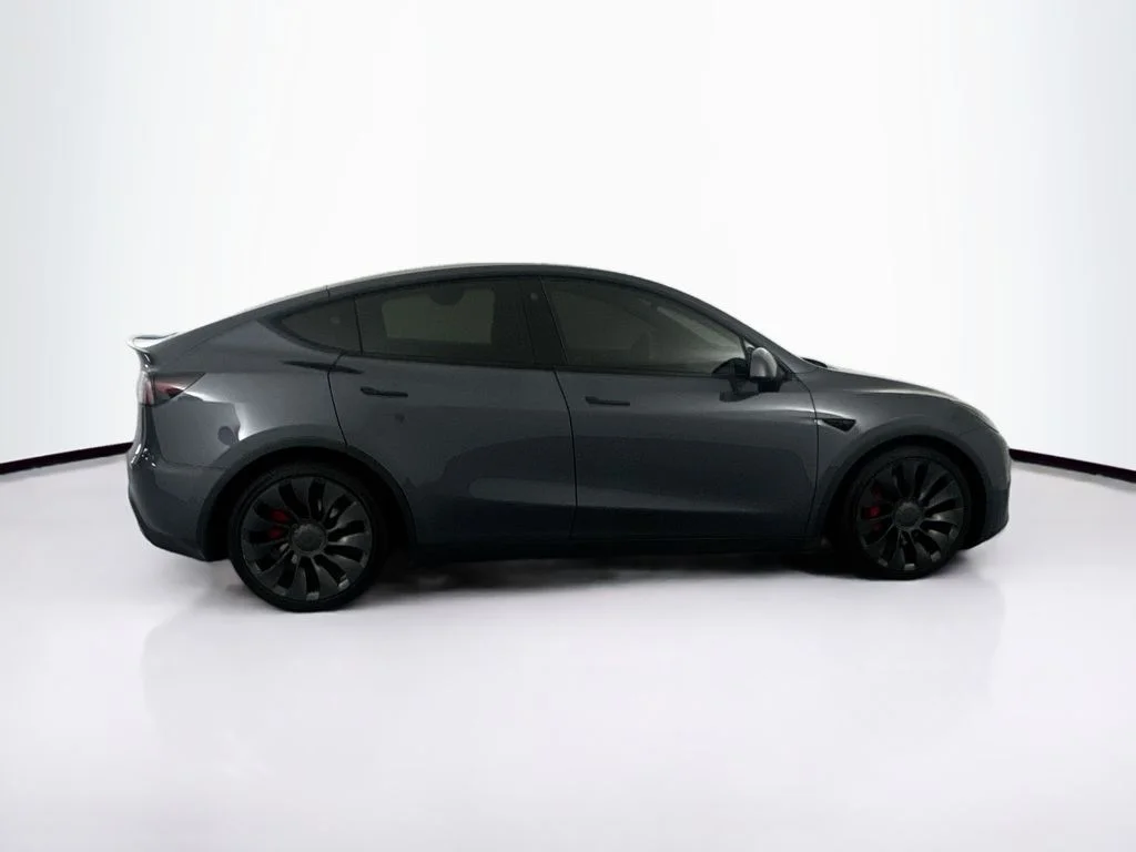 Used 2022 Gray Tesla Performance image 4