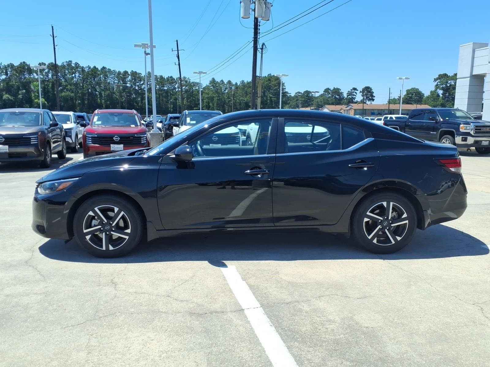 2025 Nissan Sentra SV Black at Robbins Nissan