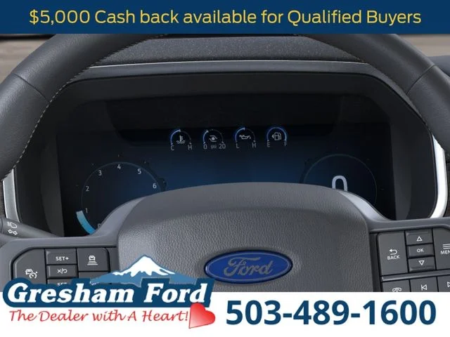 New 2026 Agate Black Metallic Ford Lariat image 14