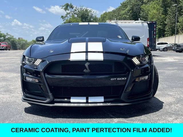 Certified Used 2021 Black Ford Shelby GT500 image 11