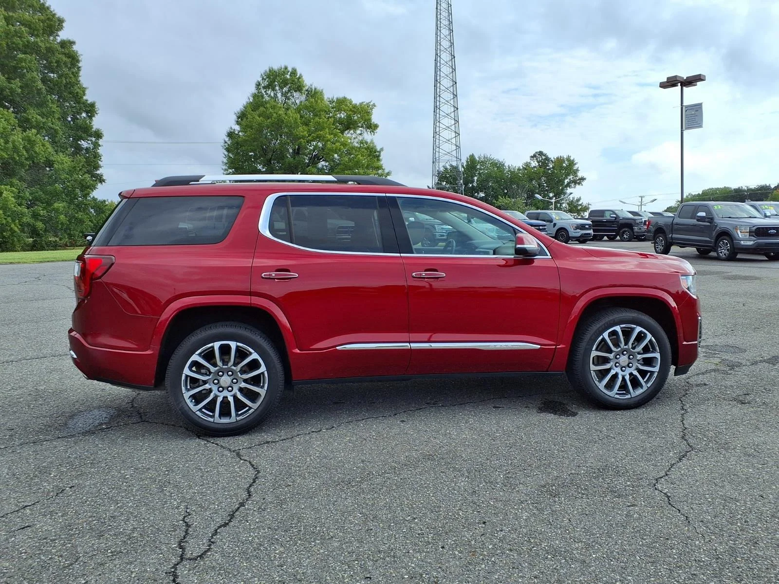 Used 2023 Volcanic Red Tintcoat GMC Denali image 11