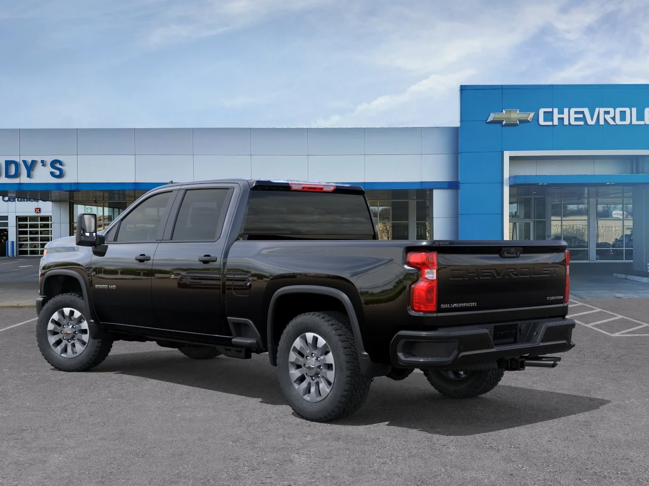 New 2026 Black Chevrolet Custom image 3
