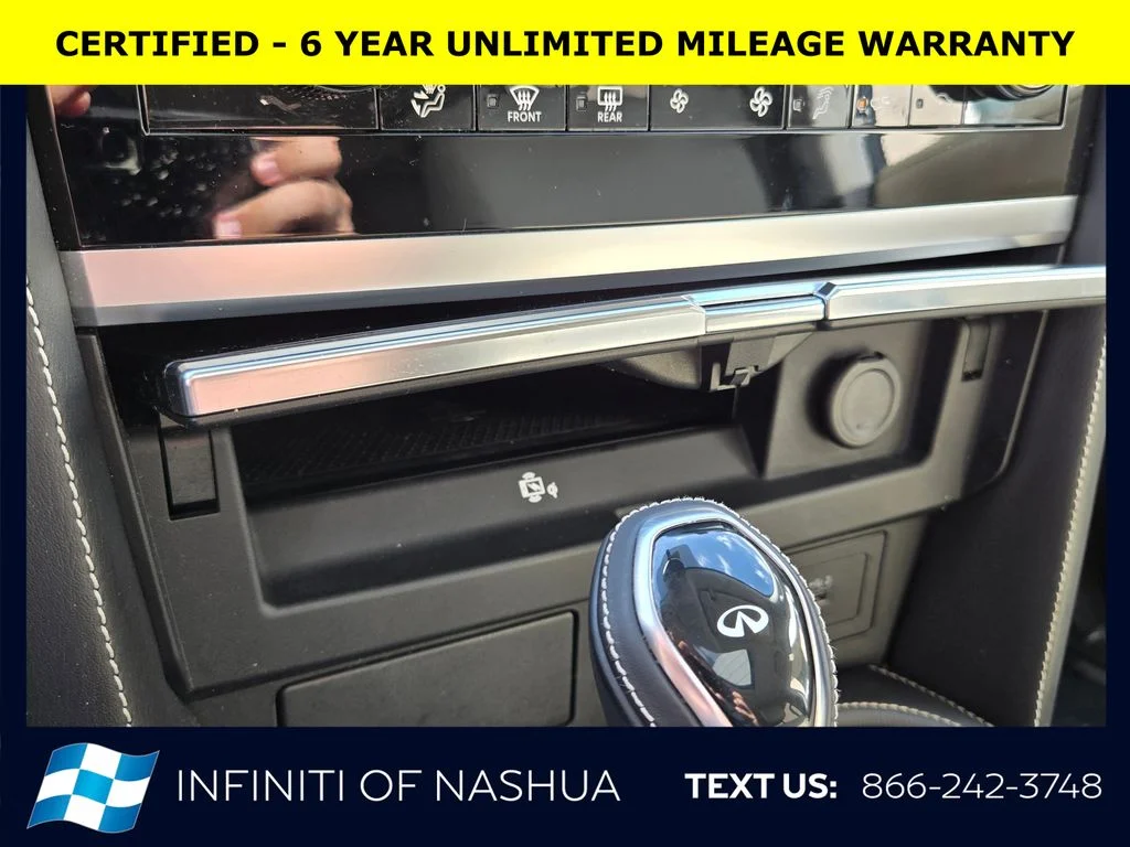 Certified Used 2023 Black INFINITI Premium Select image 24
