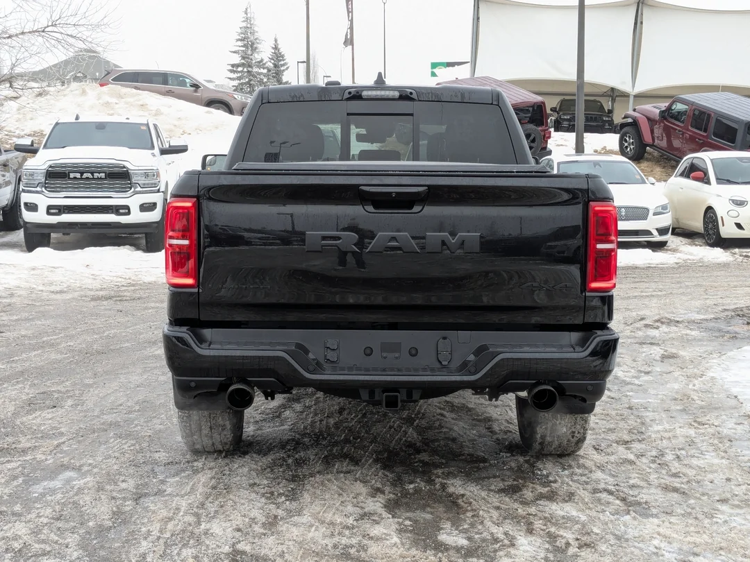 New 2026 Black RAM Limited - - Night Ed - Pano Sunroof - Hurricane HO Turbo - 14.4 Screen - Head-Up Display & More! image 7