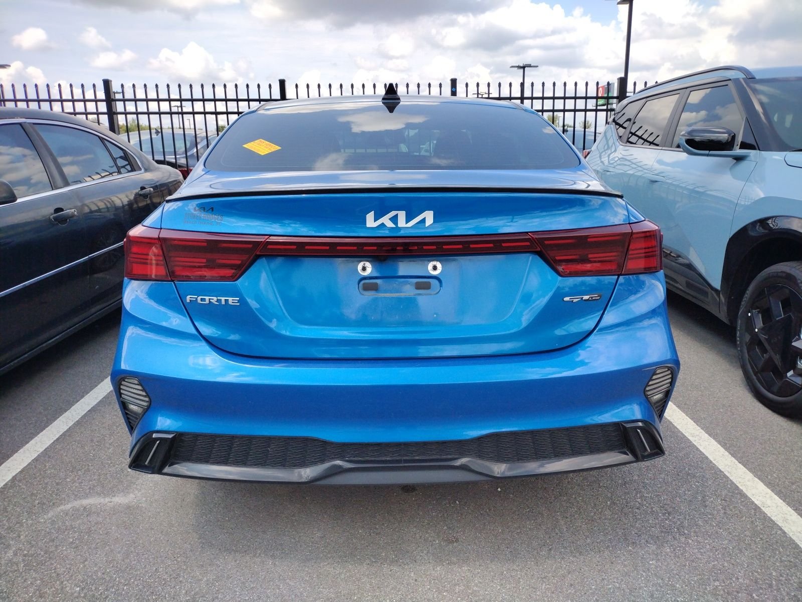Used 2022 Blue Kia GT-Line image 4