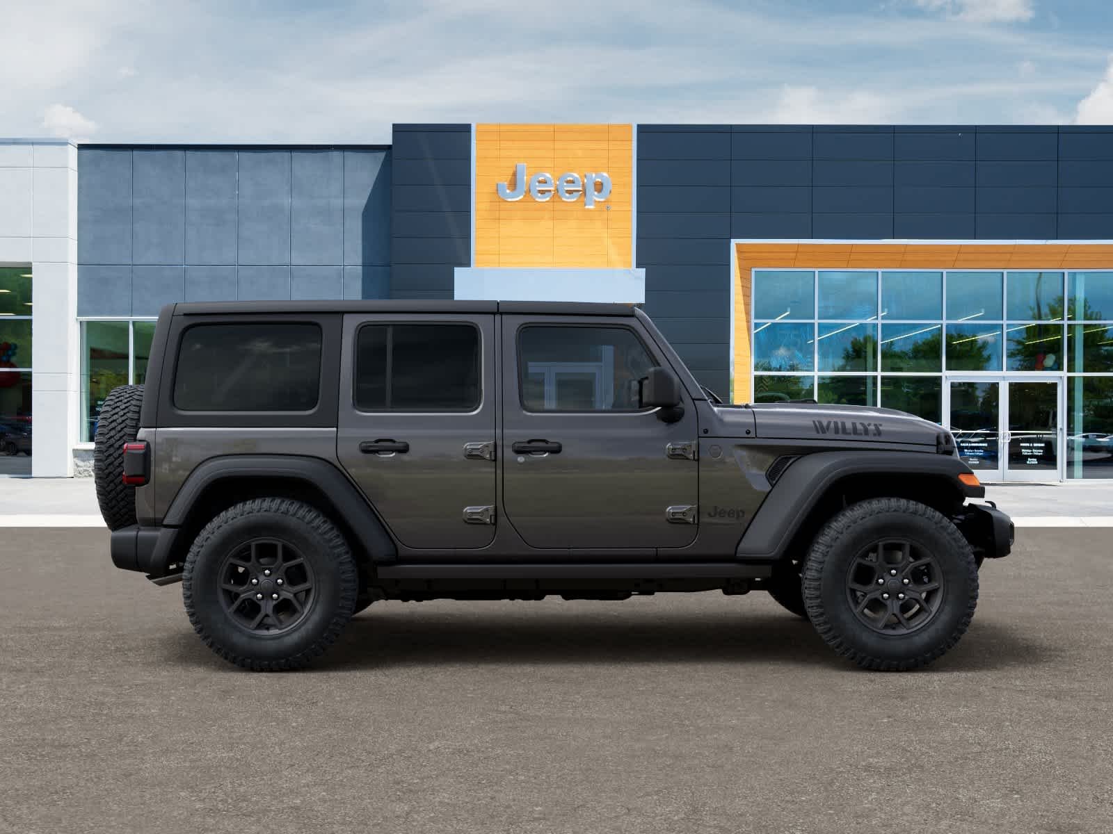 New 2026 Granite Crystal Metallic Clearcoat Jeep Willys image 21