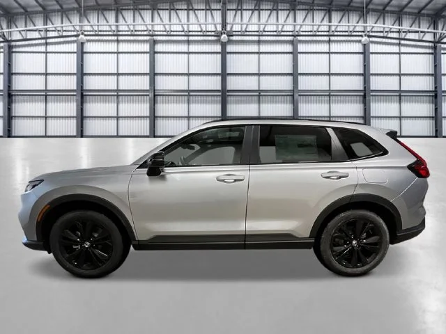 New 2027 Solar Silver Metallic Honda Sport Touring Hybrid AWD image 2