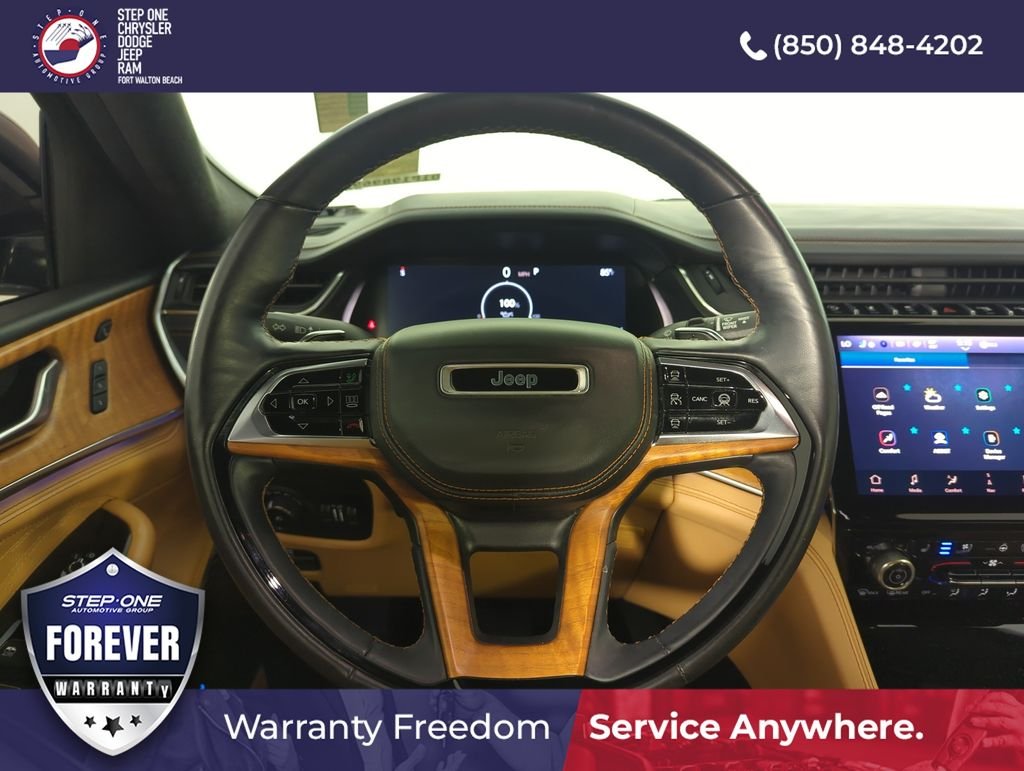Used 2021 Silver Jeep Summit image 16
