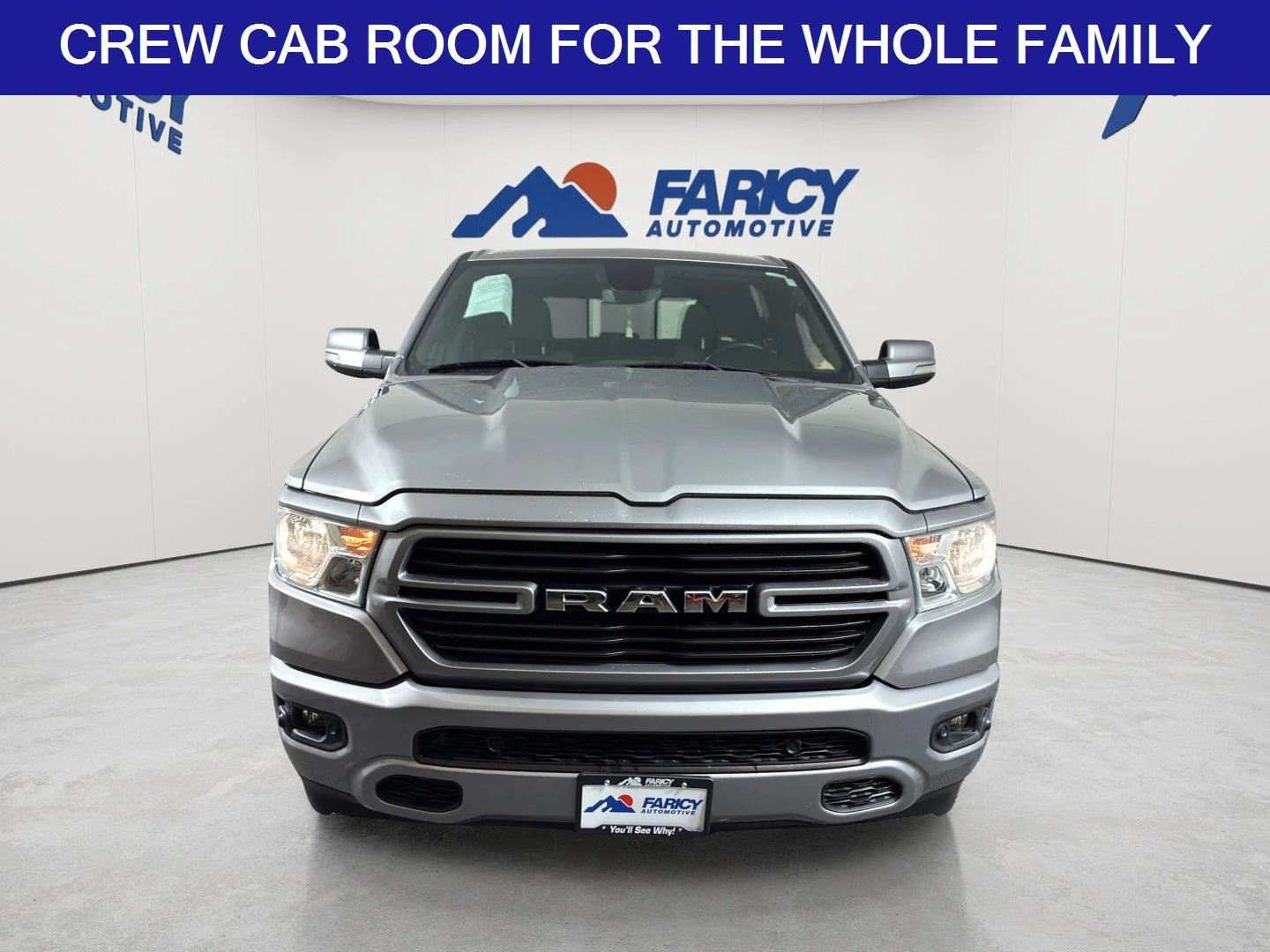 Used 2021 Billet Silver Metallic Clearcoat Ram Big Horn image 4