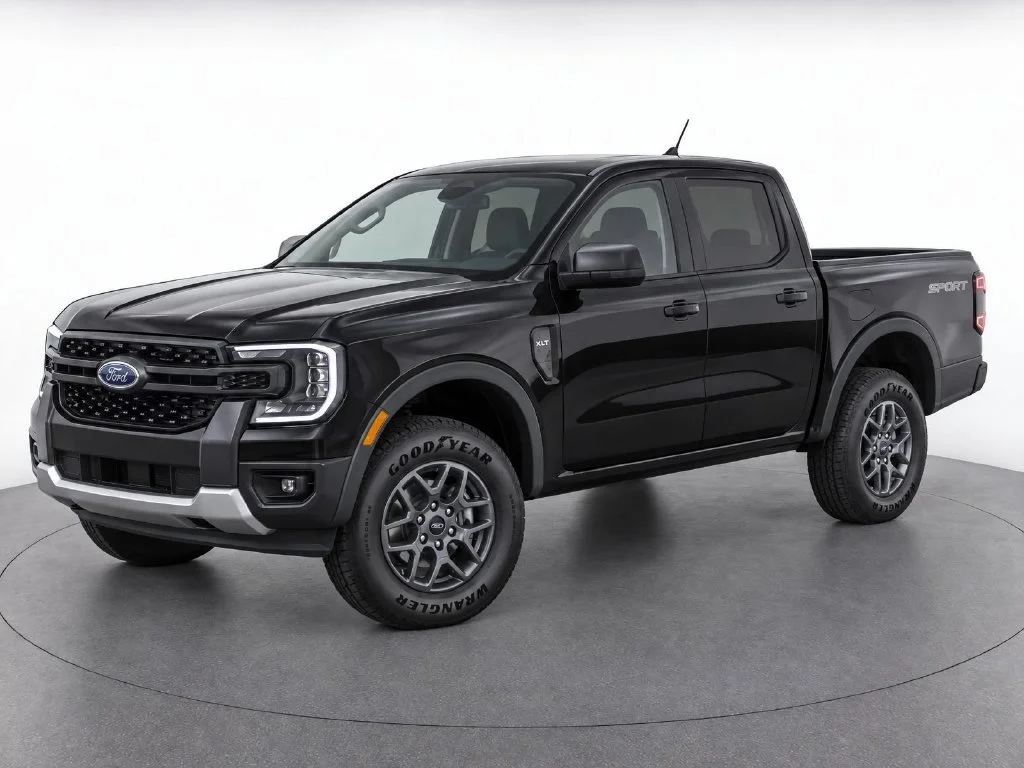 Used 2025 Black Ford XLT image 2