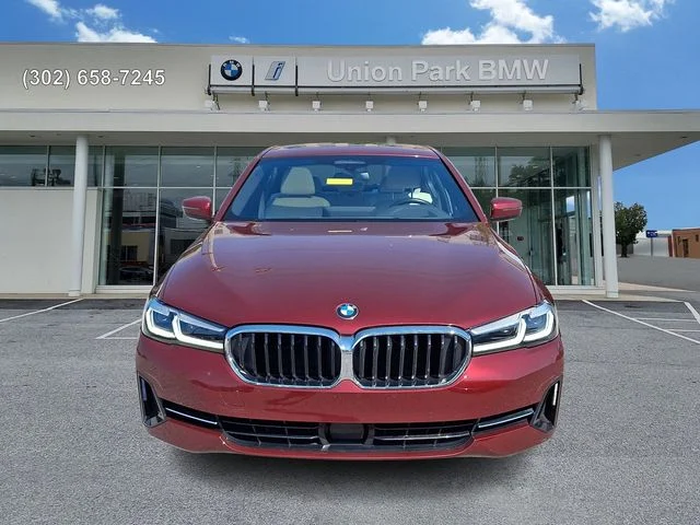 Certified Used 2023 Aventurin Red Metallic BMW 530i xDrive image 2