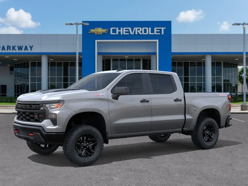 New 2026 Sterling Gray Metallic Chevrolet Custom Trail Boss image 2