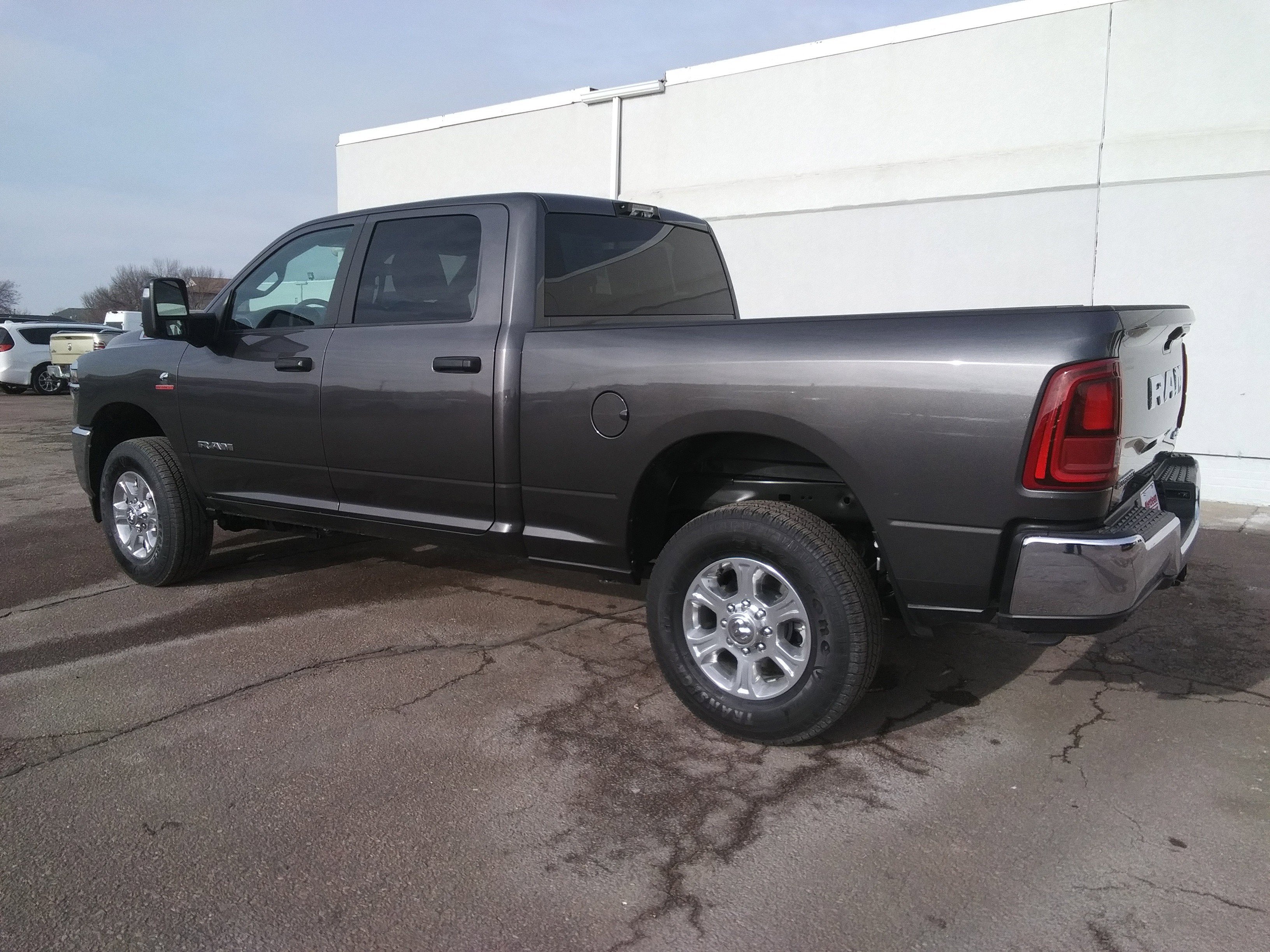 New 2026 Granite Crystal Metallic Clear-Coat Exterior Paint RAM Big Horn image 7