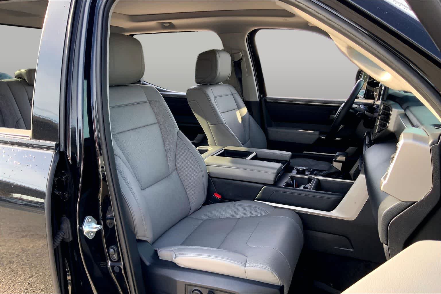 Used 2024 Midnight Black Metallic Toyota Limited image 9