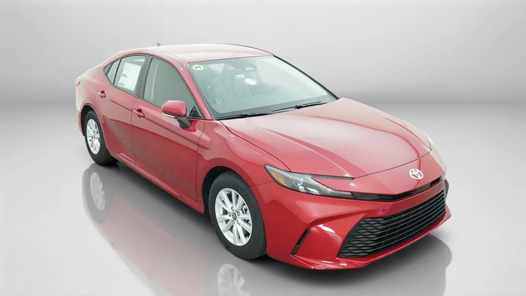 New 2026 Supersonic Red Toyota LE image 5