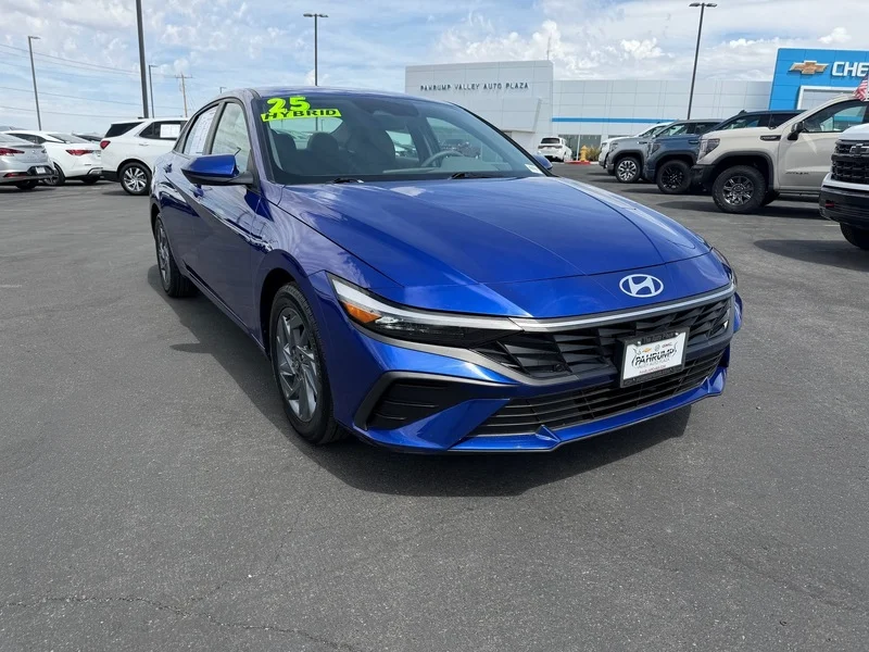 Used 2025 Intense Blue Hyundai Blue image 1