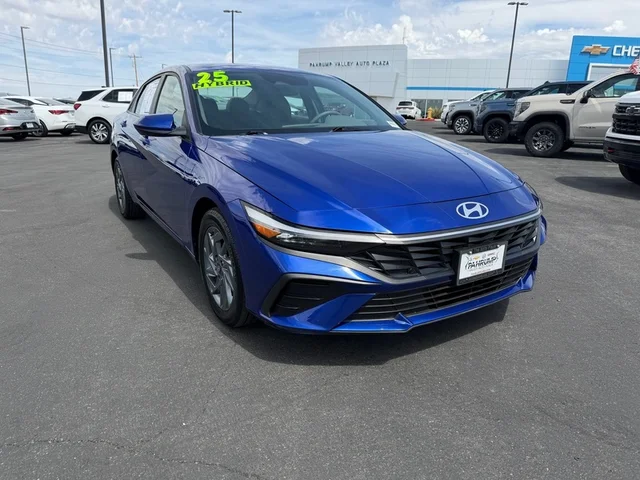 2025 Hyundai Elantra Hybrid Blue