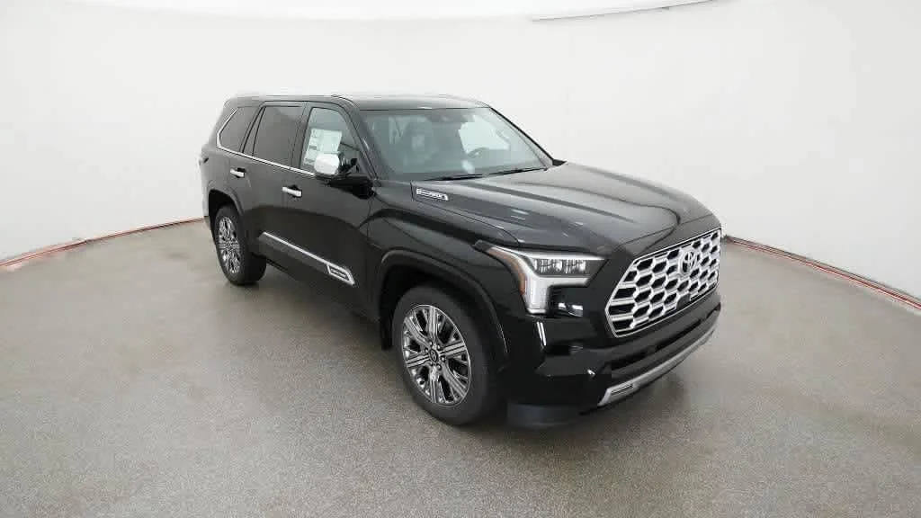 Certified Used 2026 Midnight Black Metallic Toyota Capstone image 12