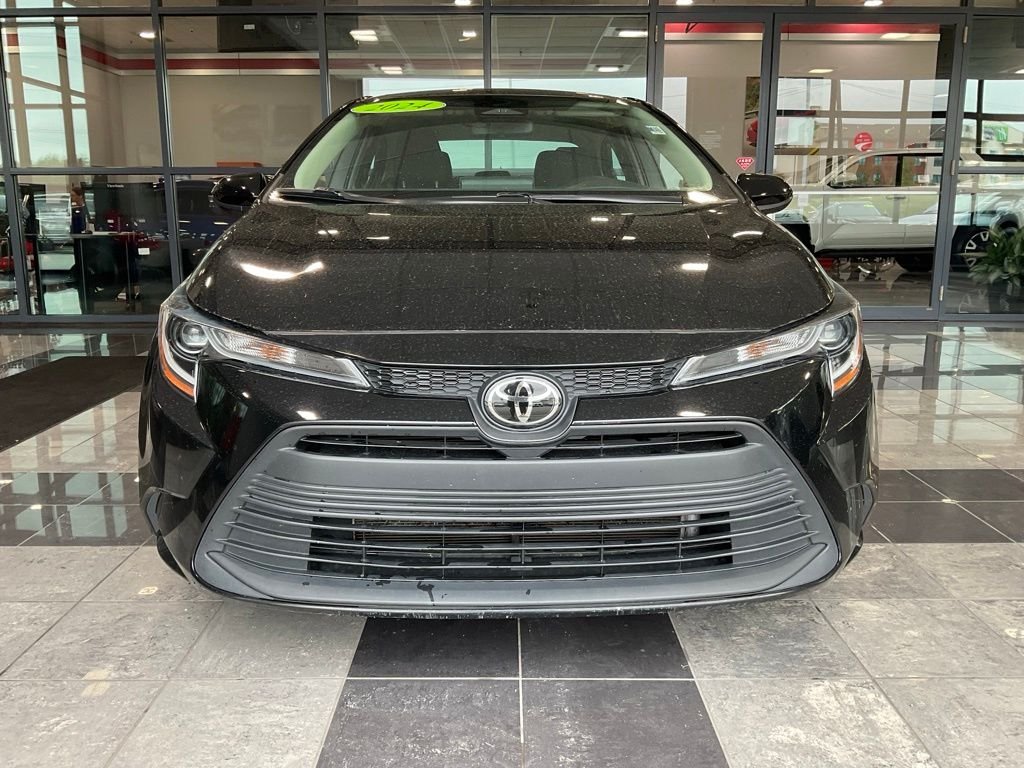 Certified Used 2024 Black Toyota LE image 2