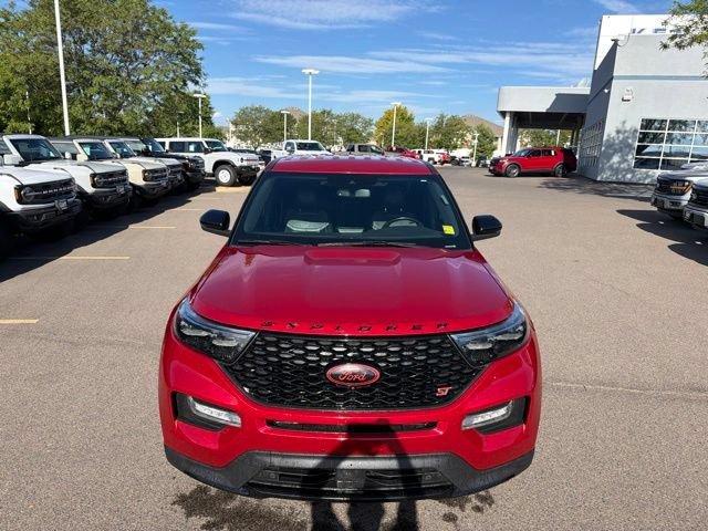 Used 2021 Rapid Red Metallic Tinted Clearcoat Ford ST image 3