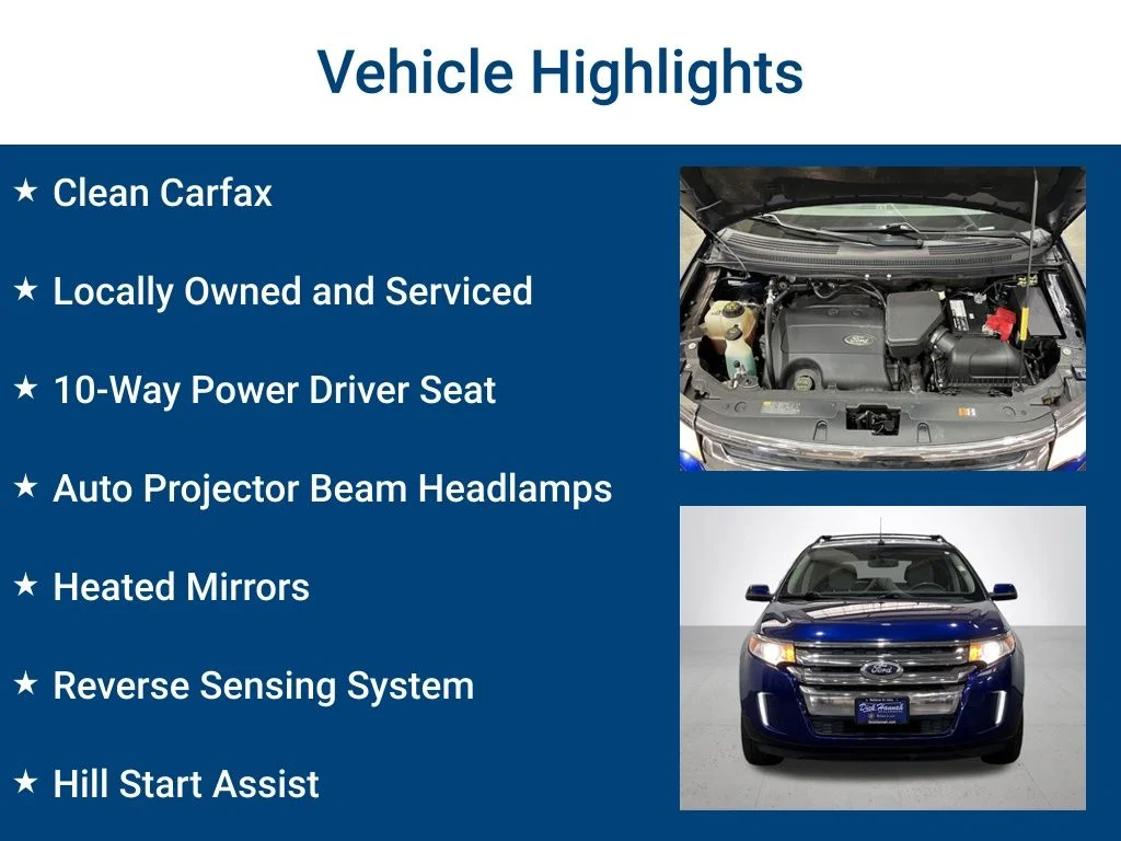 Used 2014 Blue Ford SEL image 3