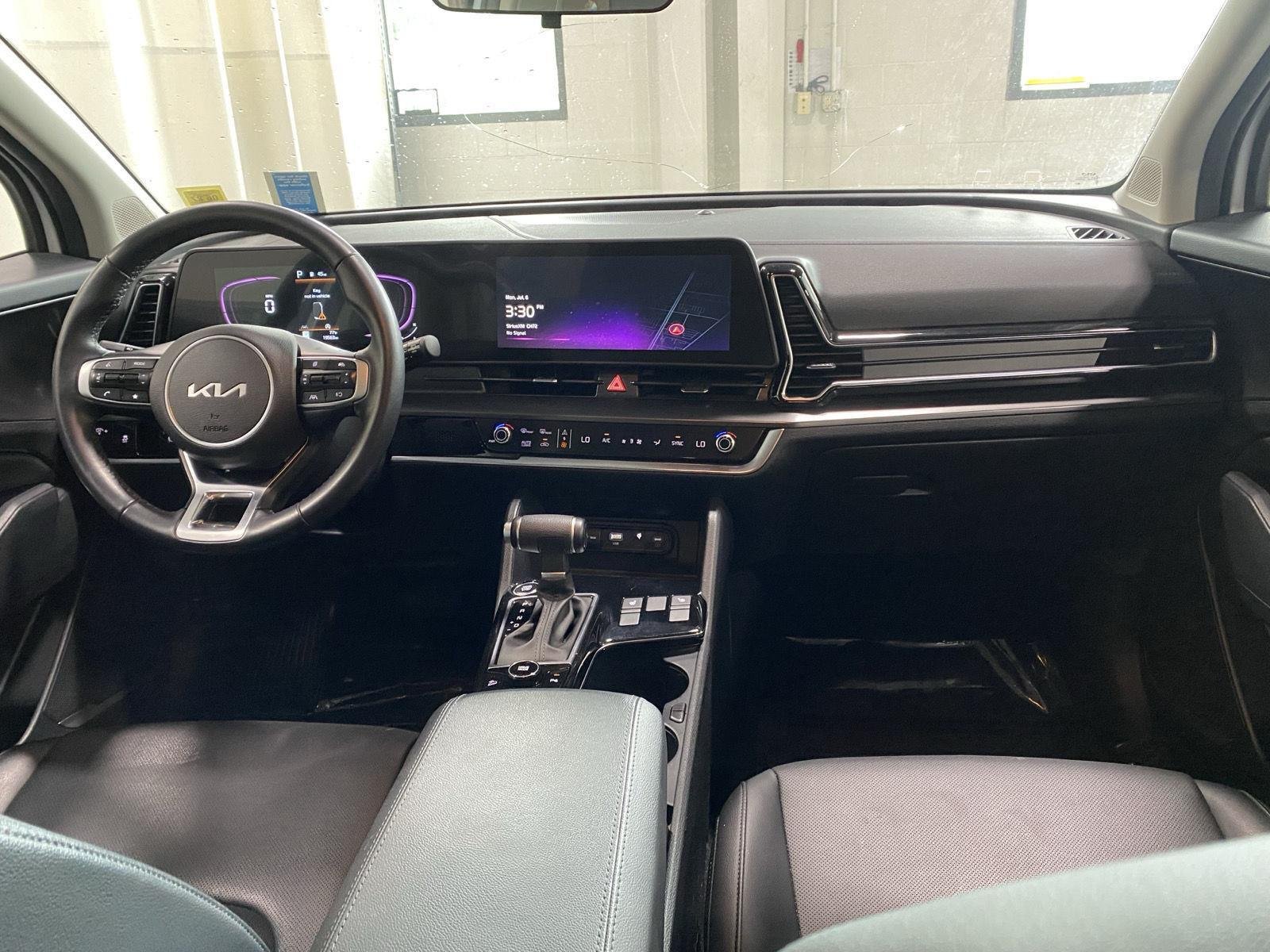 Used 2024 Glacial White Pearl Kia EX image 13