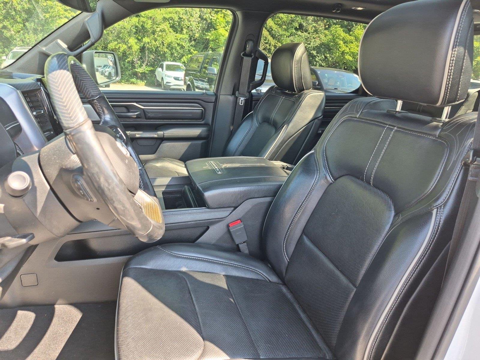 Used 2019 Ivory White Tri-Coat Pearlcoat Ram Limited image 18