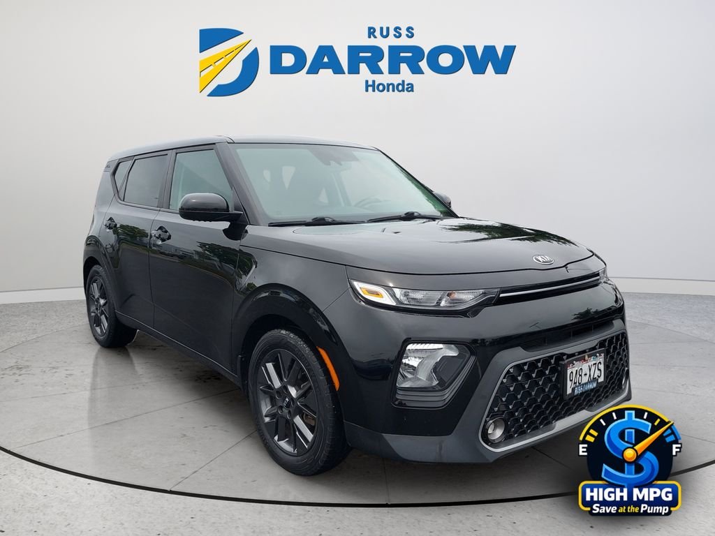 Used 2021 Black Kia EX image 7