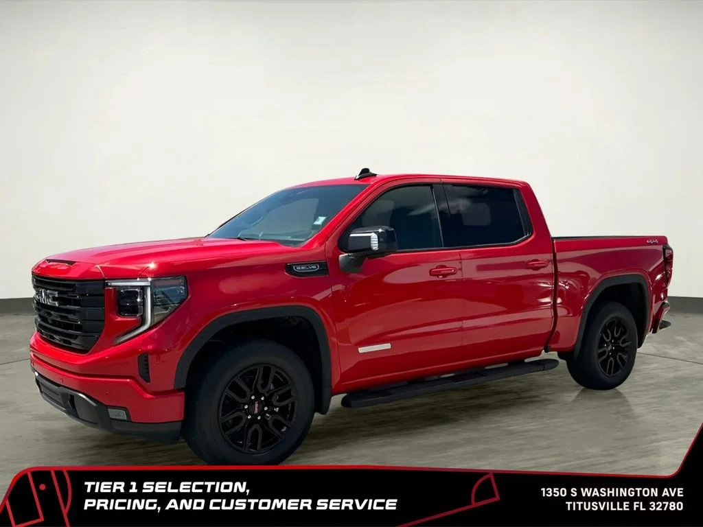 Used 2025 Cardinal Red GMC Elevation image 2