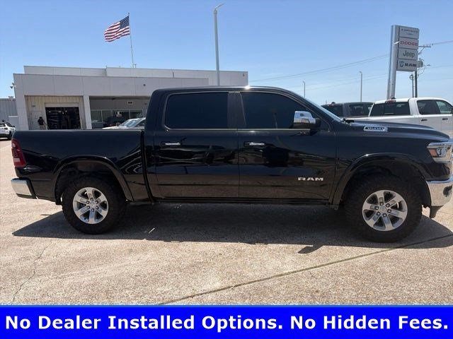 Used 2022 Diamond Black Crystal Pearlcoat Ram Laramie image 3