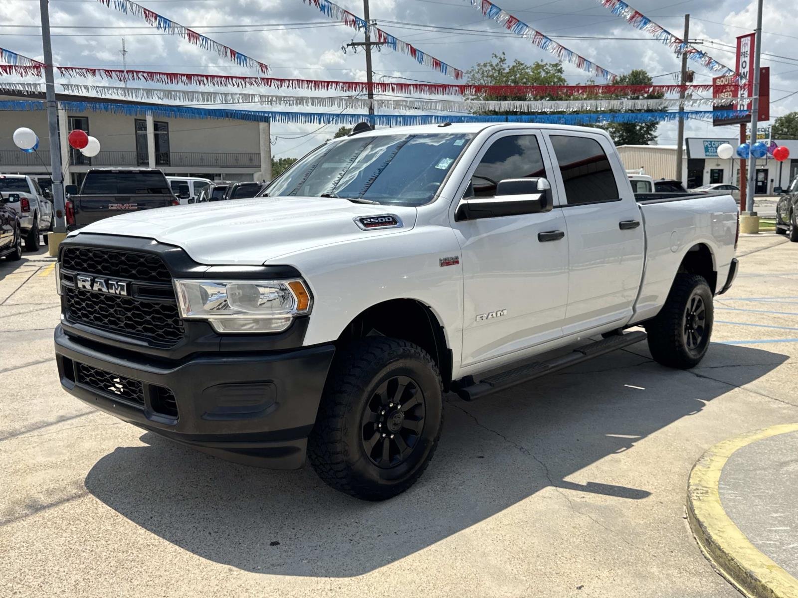 Used 2021 Bright White Clearcoat Ram Tradesman image 3