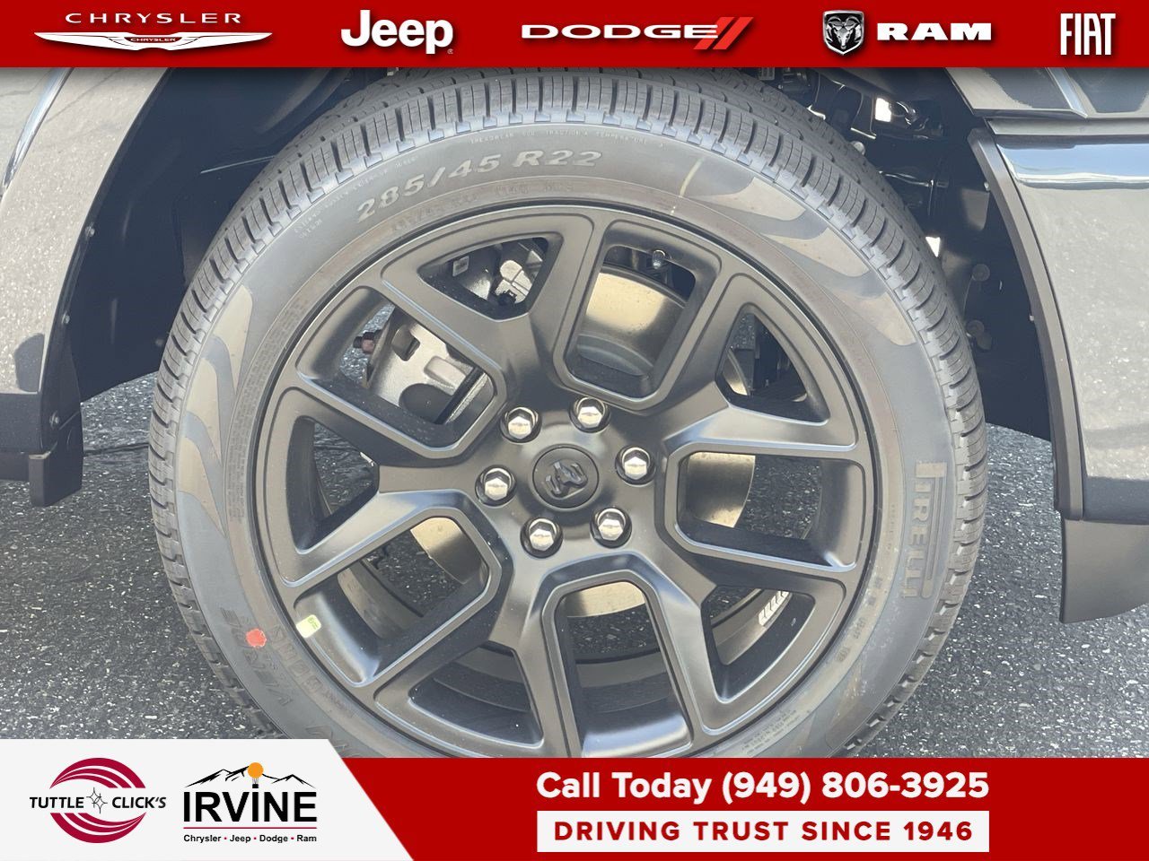 New 2026 Forged Blue Metallic Exterior Paint RAM Laramie image 10