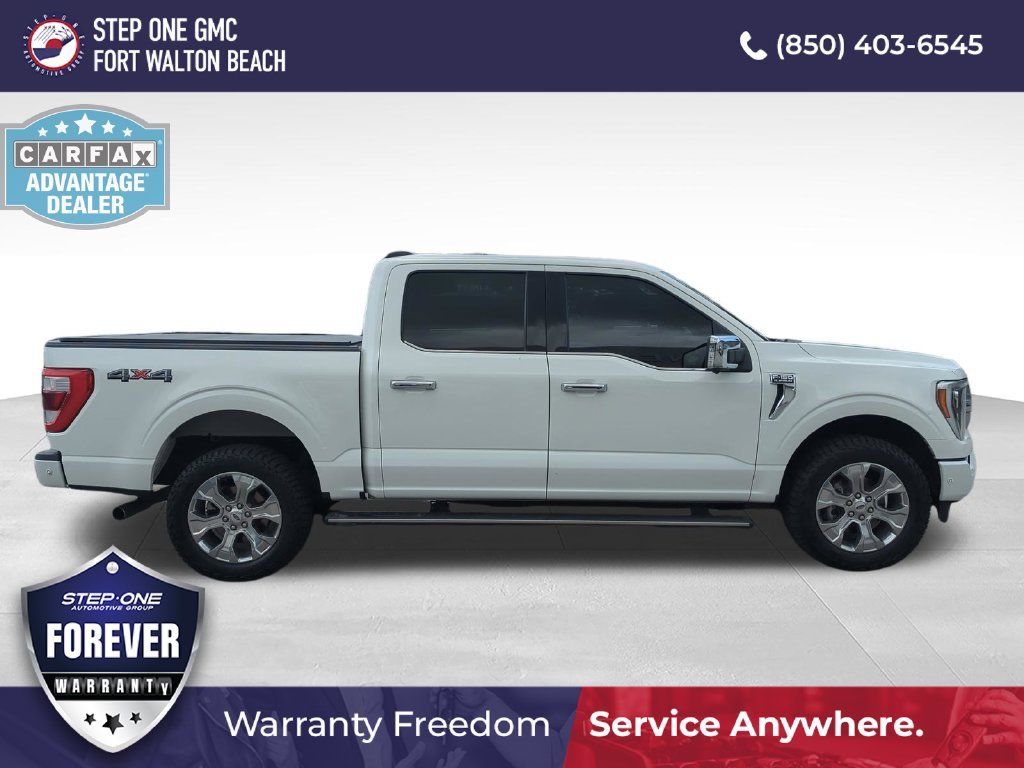Used 2021 White Ford Platinum image 7