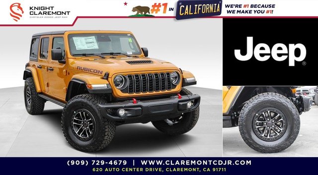 New 2026 Jeep Wrangler Rubicon 4D Sport Utility in Claremont