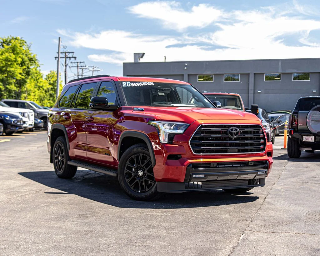 Used 2026 Red Toyota Platinum image 3