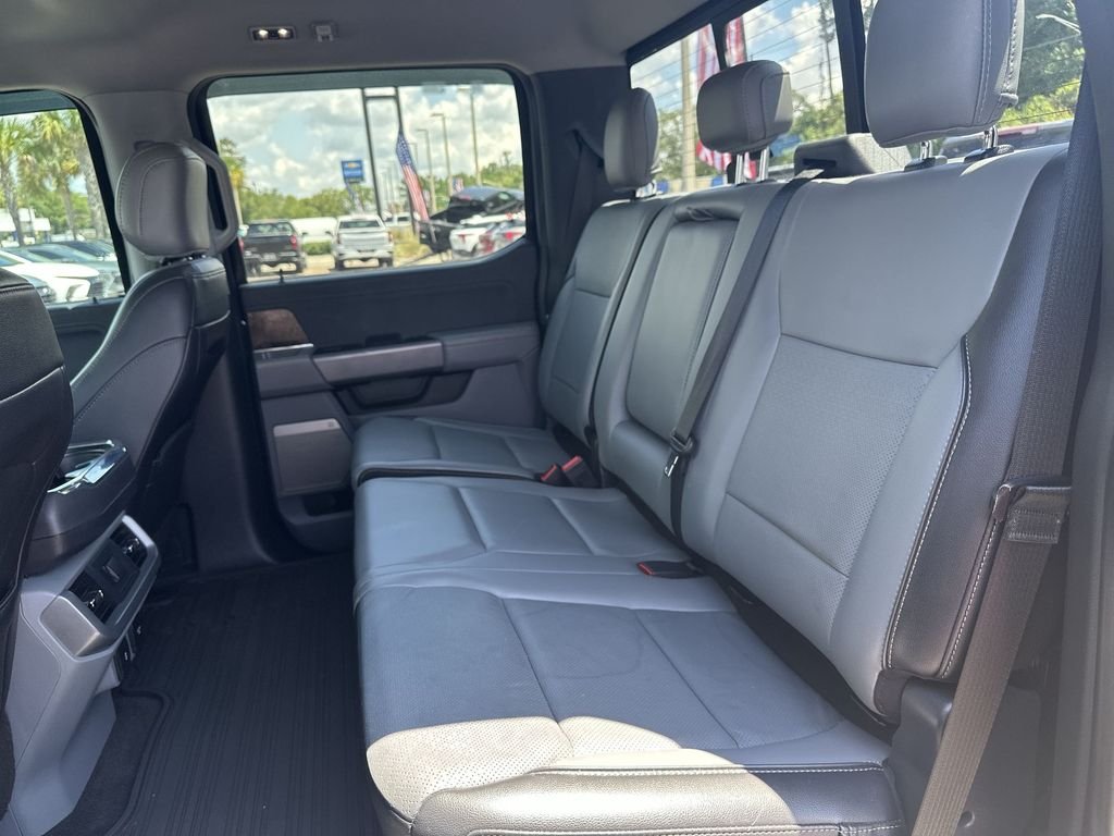 Used 2021 Blue Ford Lariat image 19