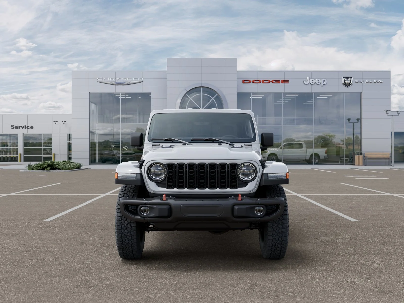 New 2026 Bright White Clearcoat Jeep Rubicon image 33