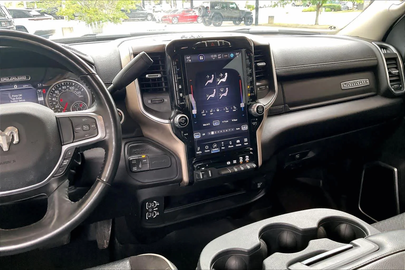 Used 2024 Bright White Clearcoat Ram Laramie image 7