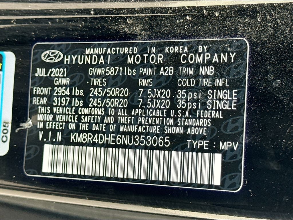 Used 2022 Black Hyundai SEL image 37