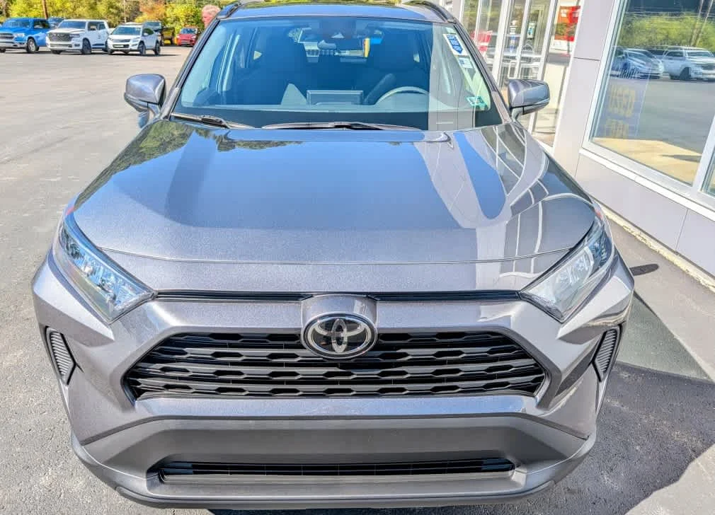 Used 2021 Magnetic Gray Metallic Toyota LE image 2