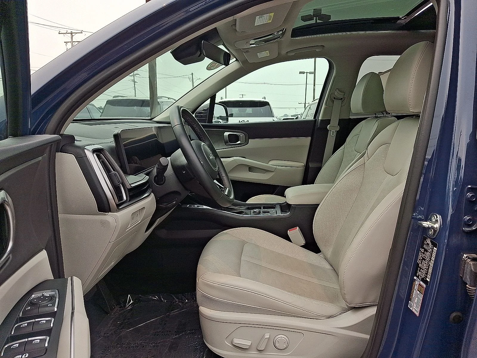 Certified Used 2025 Black Kia X-Line EX image 13