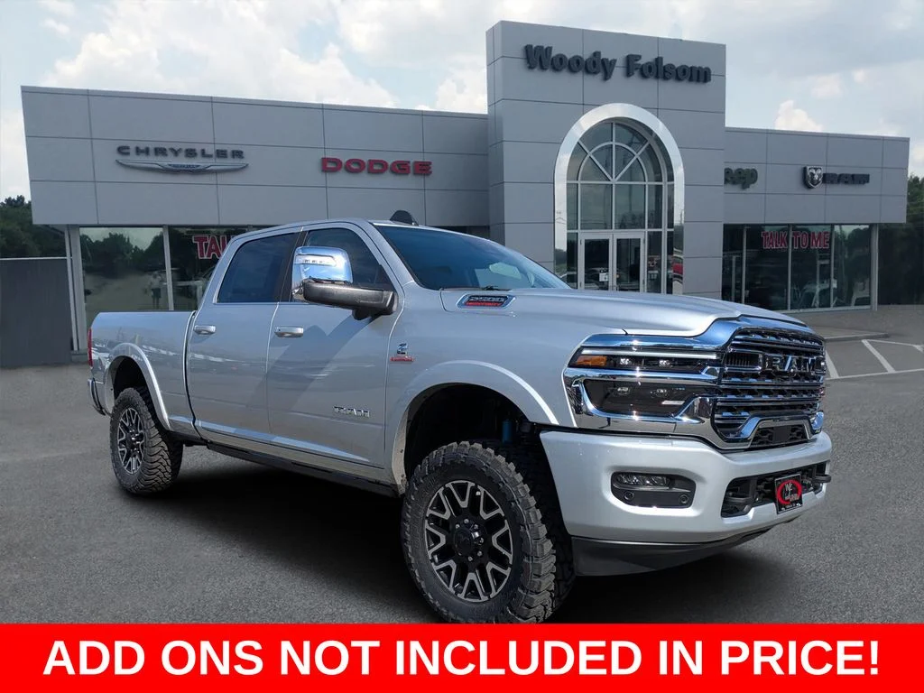 New 2026 Silver-Zynith Exterior Paint RAM Limited Longhorn image 1