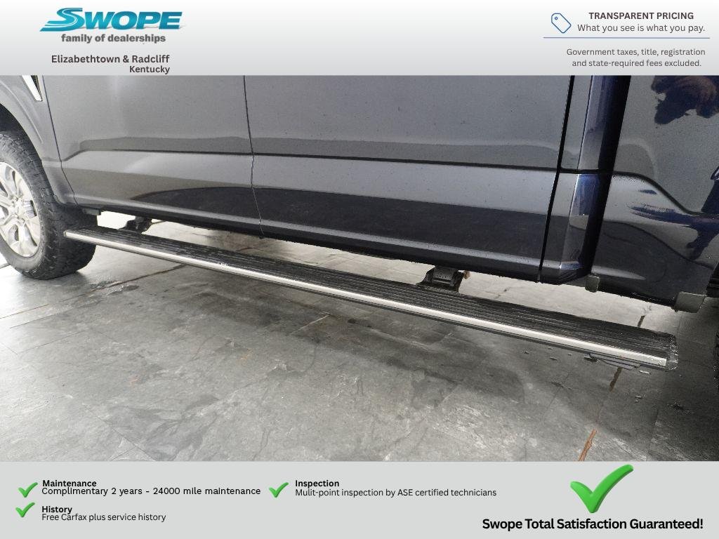 Used 2023 Antimatter Blue Metallic Ford Platinum image 30